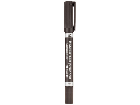 STAEDTLER Lumocolor Marqueur permanent duo, présentoir de 30
