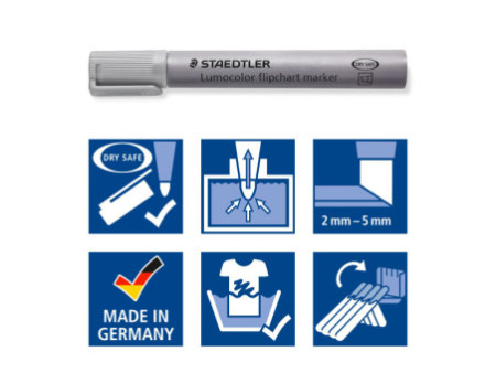 STAEDTLER Lumocolor Marqueur de conférence 356/356B, étui 8