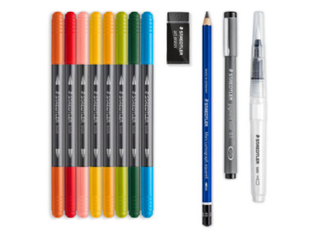 STAEDTLER Kit aquarelle Floral Watercolour Set
