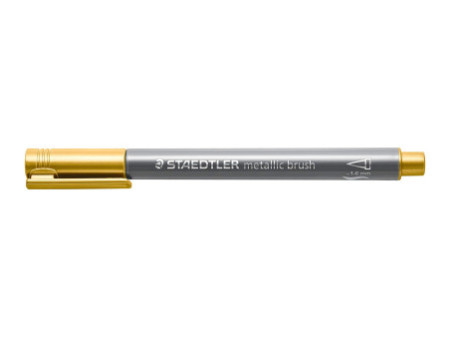 STAEDTLER Feutre pinceau metallic brush, étui de 6