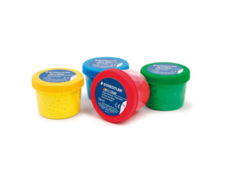 STAEDTLER Peinture aux doigts Noris junior, étui carton de 4