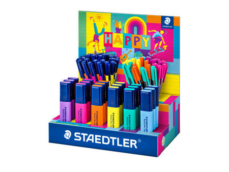 STAEDTLER Présentoir Série HAPPY, présentoir de 78