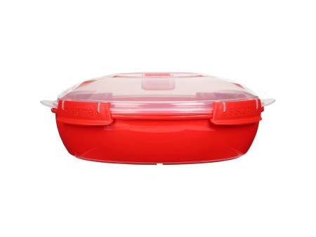Sistema Boîte pour micro-ondes MICROWAVE, 1,29 l, rouge