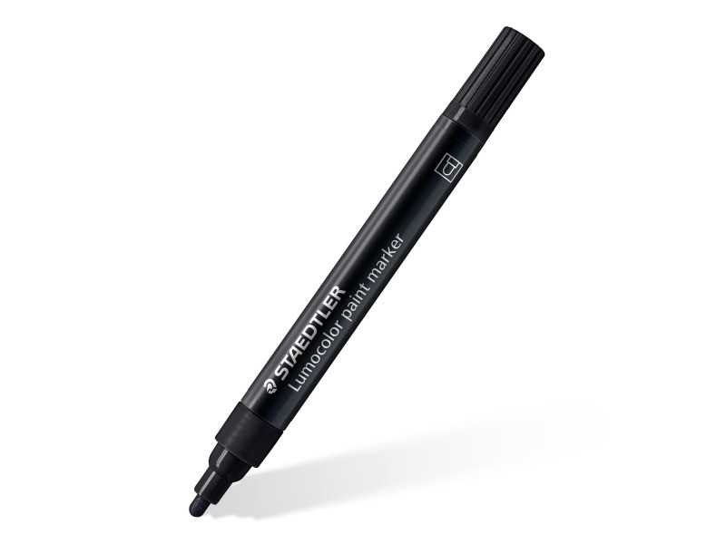 STAEDTLER Marqueur acrylique paint marker Lumocolor, noir