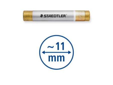 STAEDTLER Pastel à l'huile métallisé, étui carton de 6