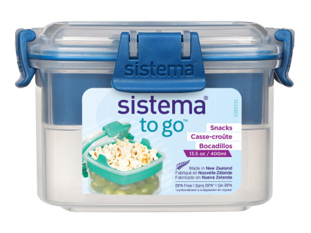 Sistema Boîte à snack SNACKS TO GO, 400 ml