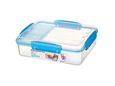 Sistema Boîte à snack SNACKS ATTACK DUO TO GO, 975 ml