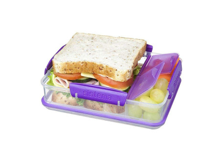 Sistema Boîte à snack SNACKS ATTACK DUO TO GO, 975 ml