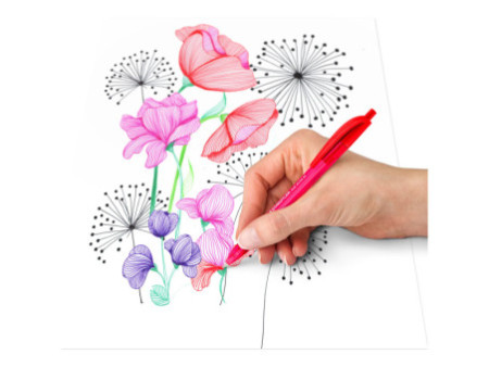 STAEDTLER Stylo à bille rétractable ball 4230 M, étui de 8