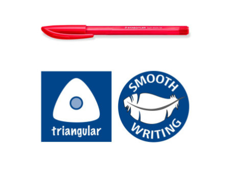 STAEDTLER Stylo à bille rétractable ball 4230 M, étui de 10