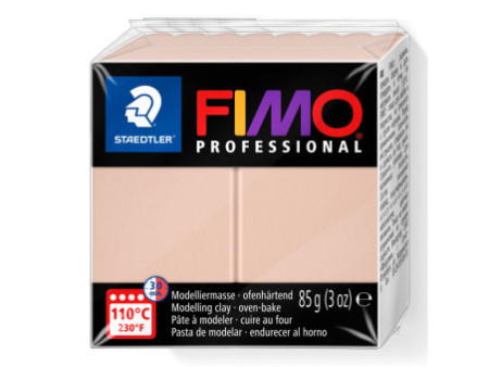FIMO PROFESSIONAL Pâte à modeler, à cuire au four, rosé