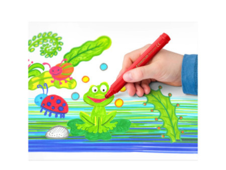 STAEDTLER Feutre Noris junior, étui carton de 12