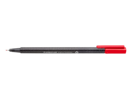 STAEDTLER Fineliner triplus Eco+ Edition, étui carton de 10