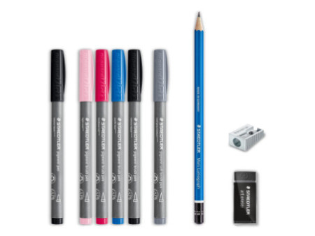STAEDTLER Kit d'écriture Brush Lettering, 9 pièces
