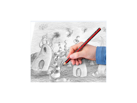 STAEDTLER Crayon d'apprentissage tradition jumbo, 2B