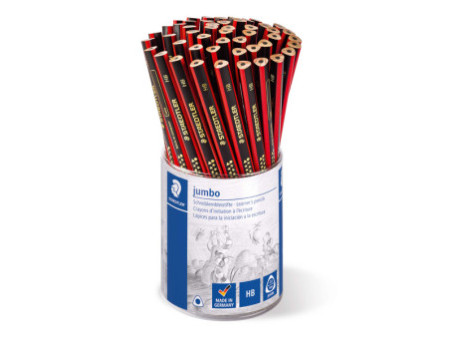 STAEDTLER Crayon d'apprentissage tradition jumbo, HB, pot