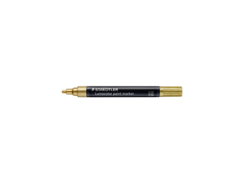 STAEDTLER Marqueur acrylique paint marker Lumocolor, argent