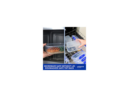 Sistema Boîte de conservation KLIP IT PLUS, 3,35 l, bleu