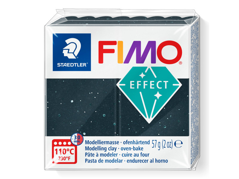 FIMO Pâte à modeler EFFECT, 57 g, noir granit