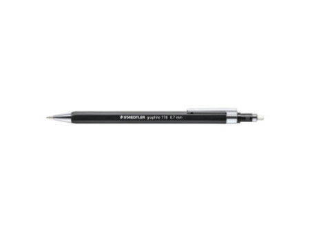 STAEDTLER Porte-mines graphite 778, 0,5 mm, noir