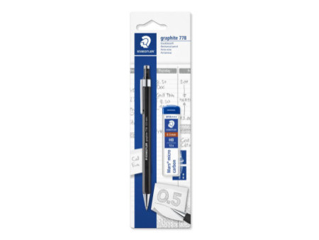 STAEDTLER Porte-mines graphite 778, incl. boîte de mines