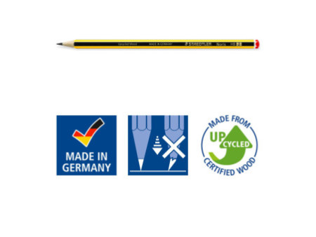 STAEDTLER Crayon de papier Noris, HB, blister de 10