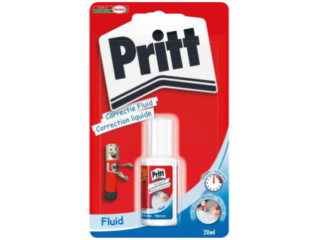 Pritt Liquide de correction 'Correction Fluid', 20 ml, blanc