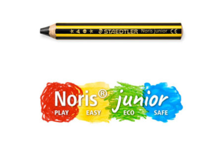 STAEDTLER Crayon de couleur Noris junior, pack bonus
