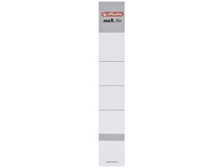 herlitz Etiquette pour dos de classeur maX.file, 30 x 190 mm