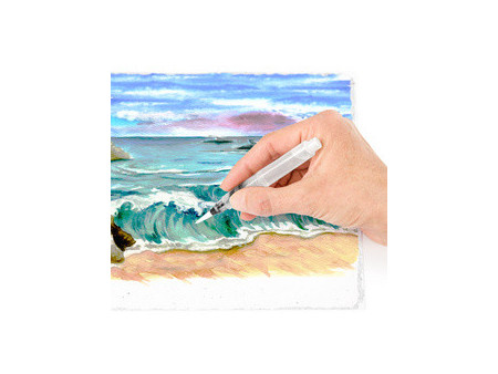 STAEDTLER Peinture aquarelle métallisée, étui en métal de 12