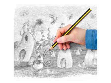 STAEDTLER Crayon de papier Noris jumbo, HB, pot de 48