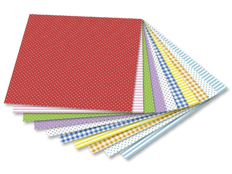 folia Papiers pour le pliage 'Basic Intensiv', 150 x 150 mm