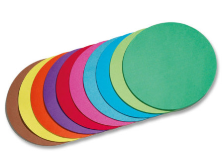 folia Feuille à plier, diamètre 150 mm, 70g/m2, 100 feuilles