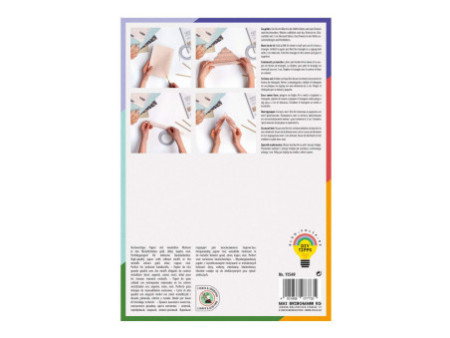 folia Bloc de papier design 'Hotfoil', A4, 165 g/m2