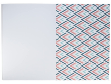 folia Bloc en papier à motifs 'Géométrie', 240 x 340 mm