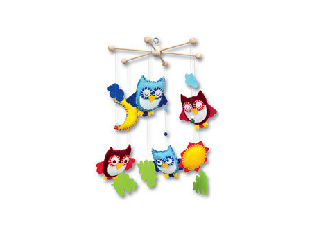 folia Set mobile 'Hiboux', 19 pièces