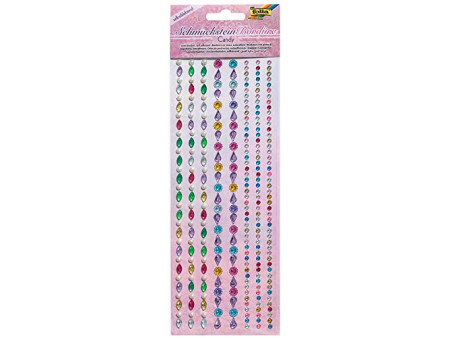folia Bordure en strass 'Candy 1', autocollant