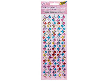 folia Bordure en strass 'Candy 2', autocollant