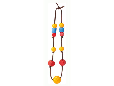 folia Perles en bois, rond, assorti en taillles et couleurs