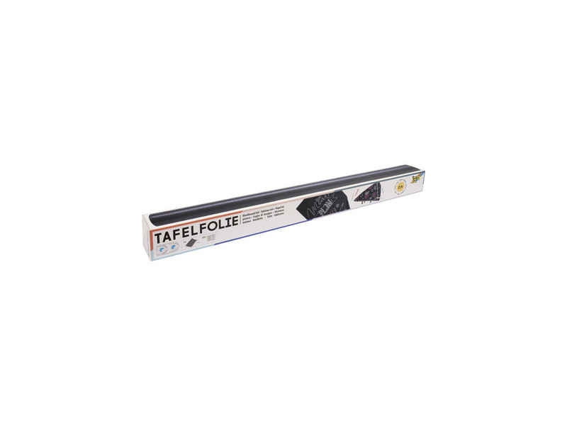folia Film tableau, en PVC, 450 mm x 2 m, noir, 135 mu