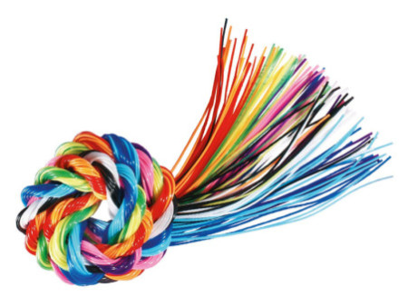 folia Fil pour scoubidou, 1,8 mm x 1 m, assorti