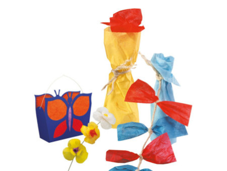 folia Soie de paille, 230 x 320 mm, 25 g/m2, assorti