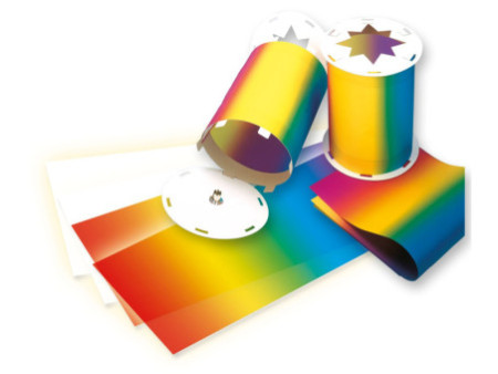 folia Découpes de papier transparent , 220 x 510 mm, blanc
