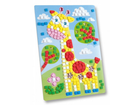 folia Mosaique de caoutchouc de mousse 'girafe', 405 pièces