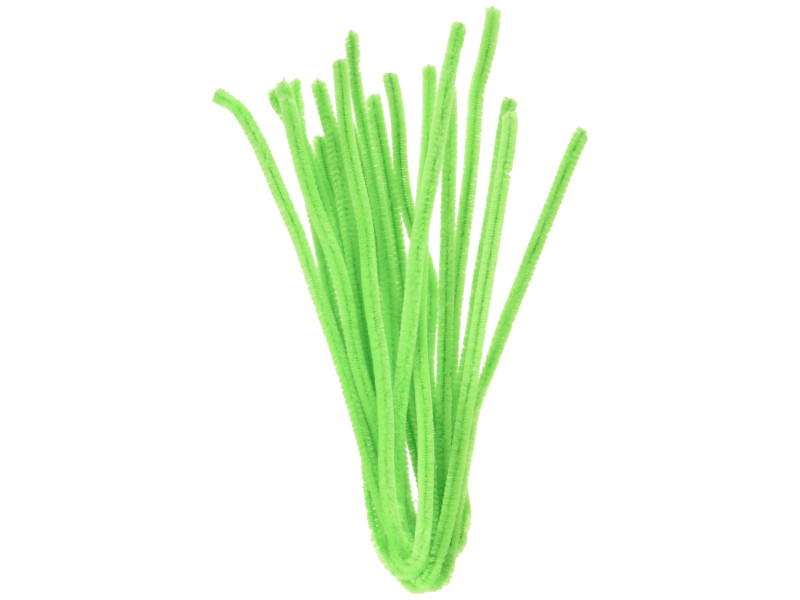 folia Fil métallique chenille (cure-pipe), vert clair