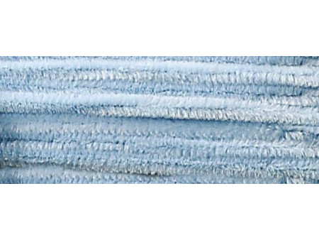 folia Fil métallique chenille (cure-pipe), bleu ciel