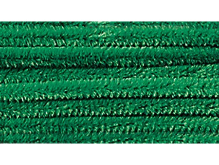 folia Fil métallique chenille (cure-pipe), vert mousse