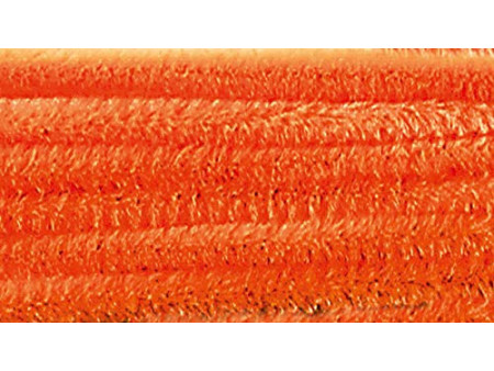 folia Fil métallique chenille (cure-pipe), orange