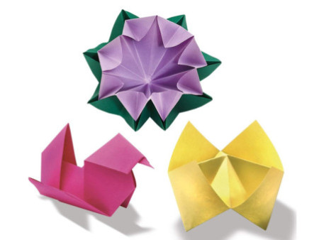 folia Feuille à plier, rond, 100 mm, 100 feuilles, assorti