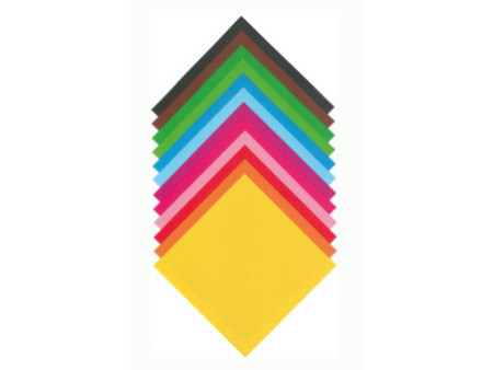 folia Feuilles de papier origami à plier, 100 x 100 mm